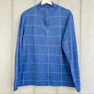 Austin Clothing Co. Mens Blue Classic Fit Pullover Medium